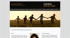 Desktop Screenshot of aimeepearson.com